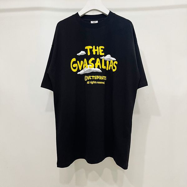 black short sleeve men's plus tees women quality yellow letter printing casual white t-shirt, Black;brown
black short sleeve men's plus tees women quality yellow letter printing casual white t-shirt, Black;brown