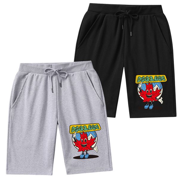 dsq2 shorts cartoon print youth straight knitted cotton popular sweatpants summer men's capris casual versatile dk934, White;black
dsq2 shorts cartoon print youth straight knitted cotton popular sweatpants summer men's capris casual versatile dk934, White;black