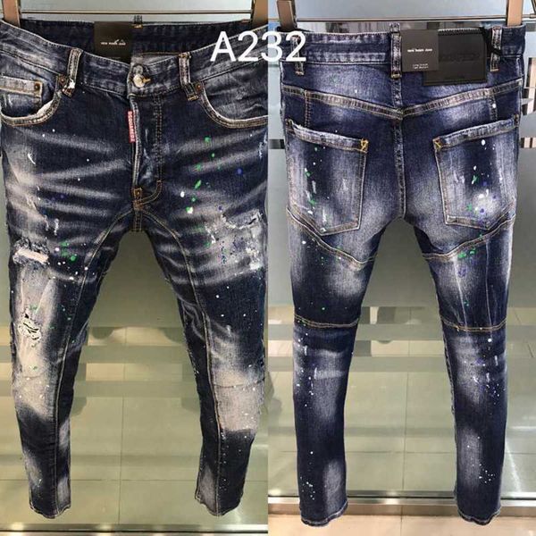 a232 green paint dot patchwork men's denim pants second square white straight leg jeans fashionrlcq, Blue
a232 green paint dot patchwork men's denim pants second square white straight leg jeans fashionrlcq, Blue
