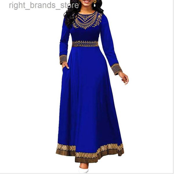 casual dresses casual dresses elegant print evening party dresses for women casual long sleeve high waist big swing maxi dress female vintag, Black;gray 
casual dresses casual dresses elegant print evening party dresses for women casual long sleeve high waist big swing maxi dress female vintag, Black;gray