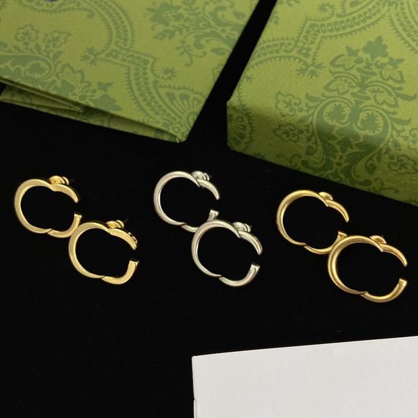 chic designer studs double letter earrings glossy style elegant eardrops women personality stamps with box birthday gift, Golden;silver
chic designer studs double letter earrings glossy style elegant eardrops women personality stamps with box birthday gift, Golden;silver