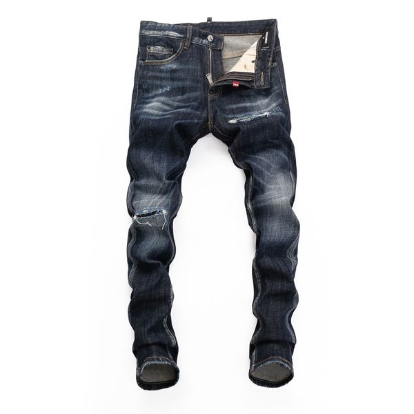 dsq slim men jeans classic man trousers hip hop rock moto mens casual designer pants distressed skinny denim biker dsq2 jeans 6146, Blue
dsq slim men jeans classic man trousers hip hop rock moto mens casual designer pants distressed skinny denim biker dsq2 jeans 6146, Blue