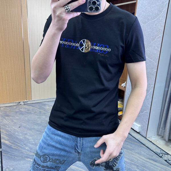men's t-shirts short-sleeved fashion trend 2023 summer new male tees beauty head printing gold cotton thin homme clothing m-7xl, White;black
men's t-shirts short-sleeved fashion trend 2023 summer new male tees beauty head printing gold cotton thin homme clothing m-7xl, White;black