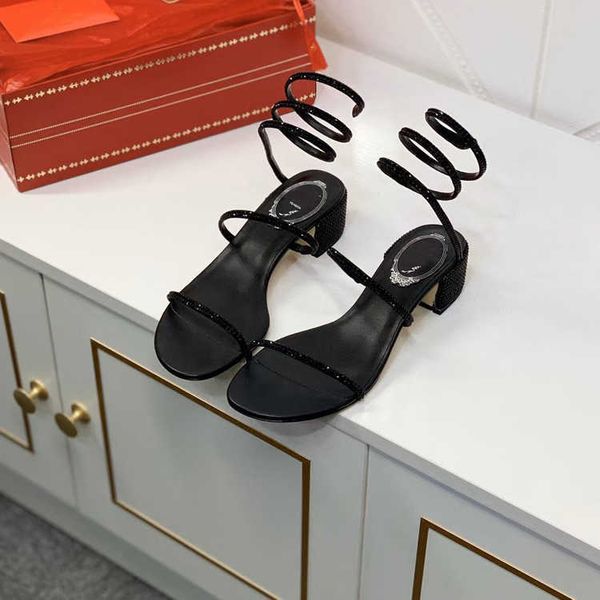 fairy shoes winding sandals middle summer high rhinestone round foot snake shaped thick heel women's, Black
fairy shoes winding sandals middle summer high rhinestone round foot snake shaped thick heel women's, Black