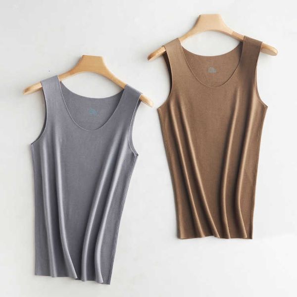 men's vest new men's warm in autumn and winter round neck traceless expansion thickened by emerald silk slim bottomed, White;black
men's vest new men's warm in autumn and winter round neck traceless expansion thickened by emerald silk slim bottomed, White;black
