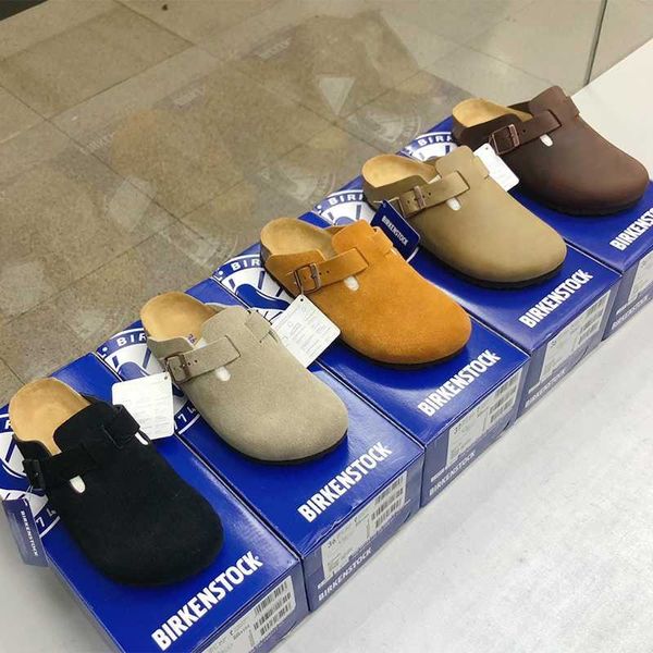 slippers factory designer birkinstocks oem boken baotou semi-trailer summer sandals cork leather casual comfortable women's shoes, Black
slippers factory designer birkinstocks oem boken baotou semi-trailer summer sandals cork leather casual comfortable women's shoes, Black