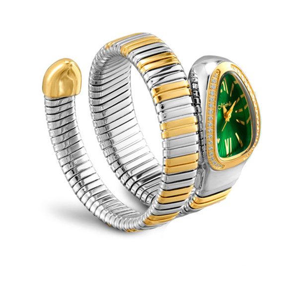 fashion lady bracelet women watch gold snake wristwatches brand diamond stainless steel band womens watches for ladies christmas valentine&#, Slivery;golden
fashion lady bracelet women watch gold snake wristwatches brand diamond stainless steel band womens watches for ladies christmas valentine&#, Slivery;golden