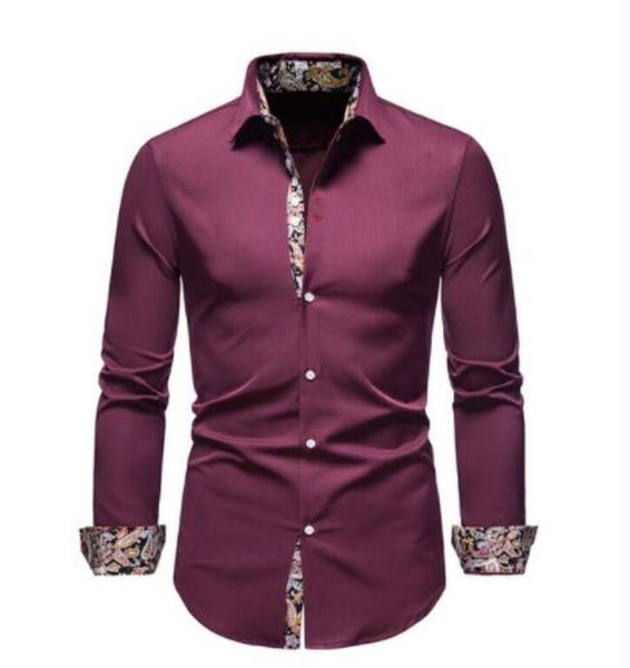 burbrerys plaid patchwork formal shirts for men slim long sleeve turn-down collar white button up shirt dress business office camisas us, White;black
burbrerys plaid patchwork formal shirts for men slim long sleeve turn-down collar white button up shirt dress business office camisas us, White;black