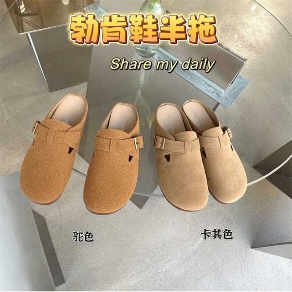 slippers factory designer birkinstocks bucken shoes baotou slippers women's outer-wear spring and summer 2023 korean version big head u, Black
slippers factory designer birkinstocks bucken shoes baotou slippers women's outer-wear spring and summer 2023 korean version big head u, Black