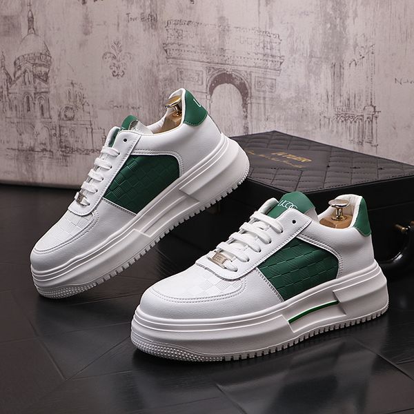 men dress shoes summer new in casual leather platform fashion loafers outdoor sports male sneakers designer luxury tennis flat, Black
men dress shoes summer new in casual leather platform fashion loafers outdoor sports male sneakers designer luxury tennis flat, Black