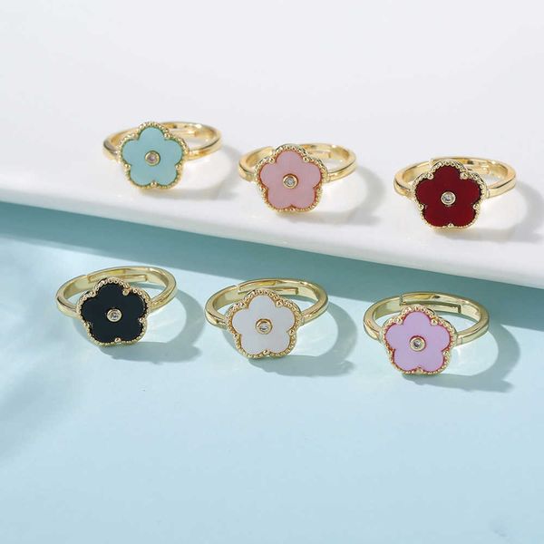 carlidana 2023 colorful luxury four leaf clover flower charm ring for women gold color non tarnish adjustable ring jewelry gift, Silver
carlidana 2023 colorful luxury four leaf clover flower charm ring for women gold color non tarnish adjustable ring jewelry gift, Silver