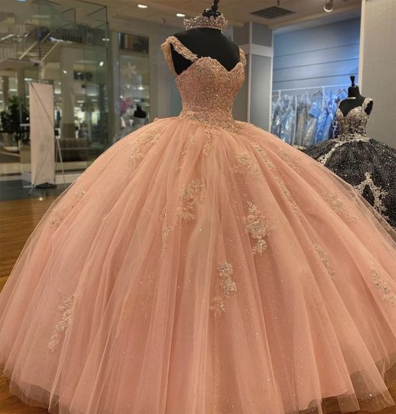 party dresses sweet coral 16 quinceaners sparkly lace crystal princess ball gpwn prom gowns vintage vestido de 15 anos birthday 230221, White;black
party dresses sweet coral 16 quinceaners sparkly lace crystal princess ball gpwn prom gowns vintage vestido de 15 anos birthday 230221, White;black