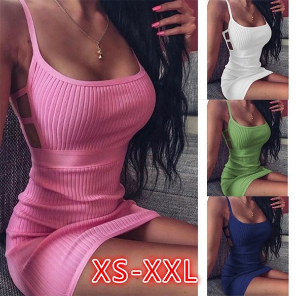 chic summer women suspender mini bodycon dress simple style solid color sleeveless ribbed skinny dress club wear, Black;gray
chic summer women suspender mini bodycon dress simple style solid color sleeveless ribbed skinny dress club wear, Black;gray