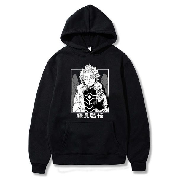 men's hoodies sweatshirts men's hoodie my hero academia hoodies anime hawks bnha printed longsleeved clothes harajuku women sweats, Black
men's hoodies sweatshirts men's hoodie my hero academia hoodies anime hawks bnha printed longsleeved clothes harajuku women sweats, Black