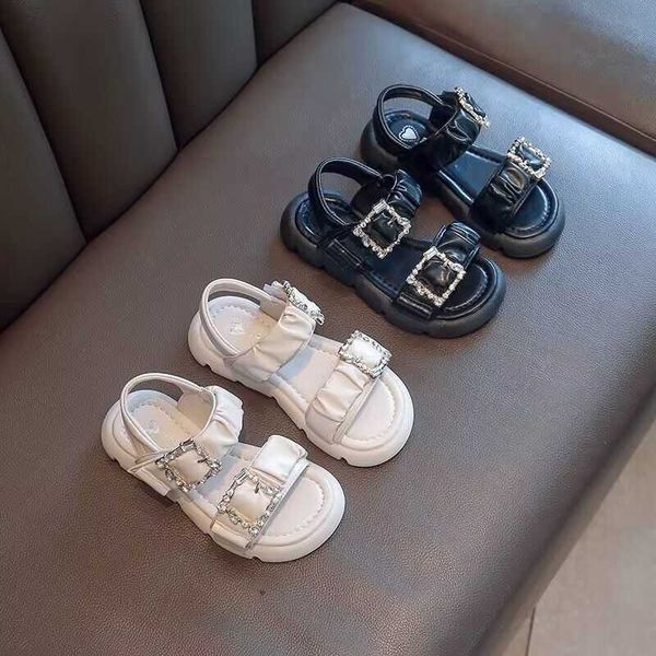 sandals children girls roman sandals with bright-box fashion princess thick soles sandals non-slip breathable solid soft kids sandals r23022, Black;red
sandals children girls roman sandals with bright-box fashion princess thick soles sandals non-slip breathable solid soft kids sandals r23022, Black;red