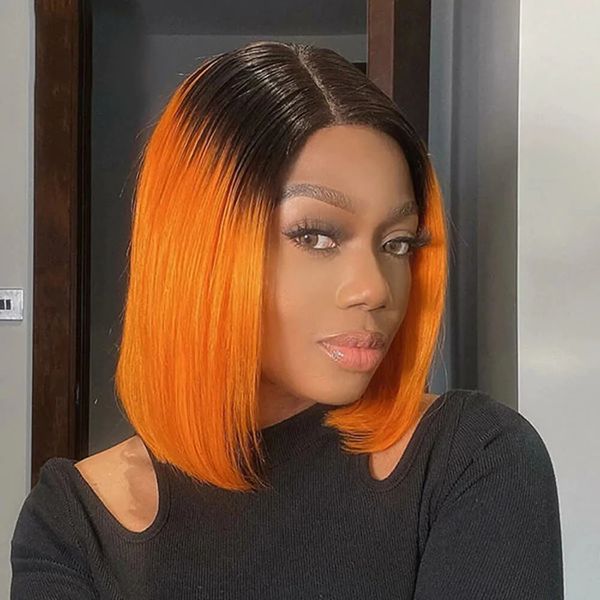 lace wigs straight bob orange omber color closure human hair for women blonde ombre colored 4x4x1 hair wig 230221, Black;brown
lace wigs straight bob orange omber color closure human hair for women blonde ombre colored 4x4x1 hair wig 230221, Black;brown