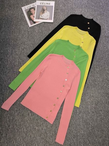 206 2023 spring summer women sweater long sleeve crew neck black pink green black striped cardigan womens yl6, White;black
206 2023 spring summer women sweater long sleeve crew neck black pink green black striped cardigan womens yl6, White;black