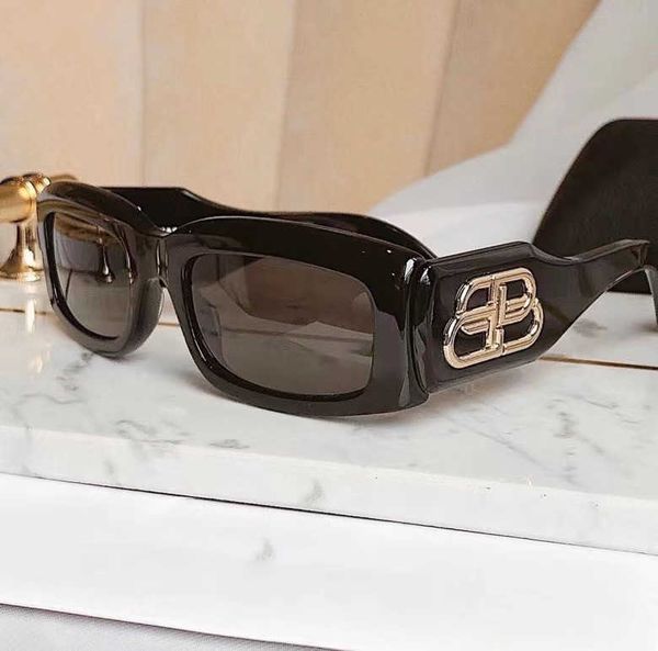 

Fashion top BB sunglasses letter b new BB fire big frame super personality avantgarde men's and women's fashion with original box