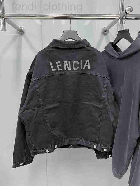 men's jackets designer high version back english diamond heavy washing water loose jacket fashion denim 6i4p, Black;brown
men's jackets designer high version back english diamond heavy washing water loose jacket fashion denim 6i4p, Black;brown