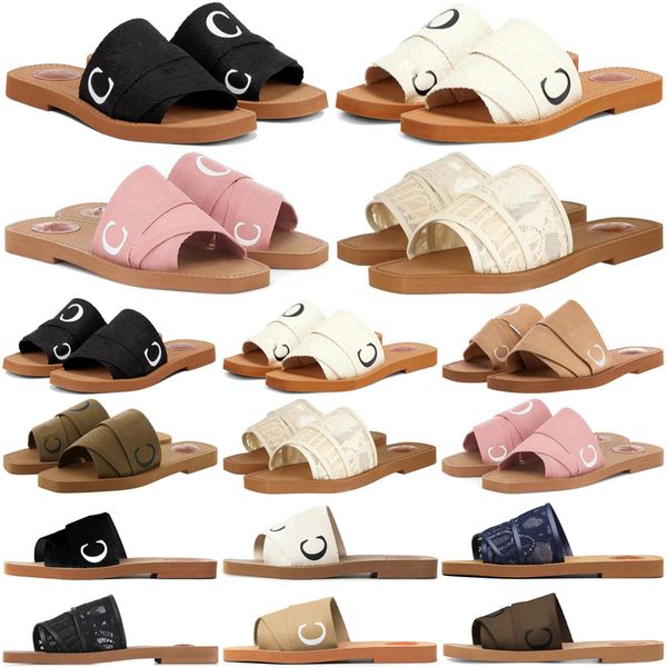 designer chole woody canvas slides shoes men sandal slippers sliders sandals pantoufle mens womens slipper trainers plate-forme luxury whole, Black
designer chole woody canvas slides shoes men sandal slippers sliders sandals pantoufle mens womens slipper trainers plate-forme luxury whole, Black