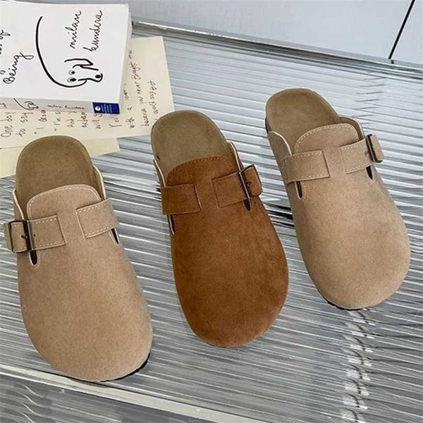 slippers factory designer birkinstocks bucken baotou and semi-slippers women wear outside spring summer 2023 new big ugly cute soft bottom s, Black
slippers factory designer birkinstocks bucken baotou and semi-slippers women wear outside spring summer 2023 new big ugly cute soft bottom s, Black