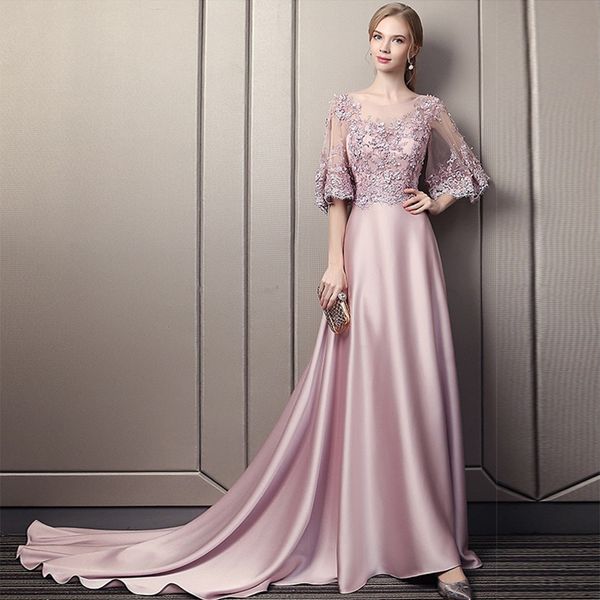 casual dresses luxury pink half sleeve mother of bride strapless sweep train lace sequin wedding party gowns summer vestidos de fiesta 23022, Black;gray
casual dresses luxury pink half sleeve mother of bride strapless sweep train lace sequin wedding party gowns summer vestidos de fiesta 23022, Black;gray
