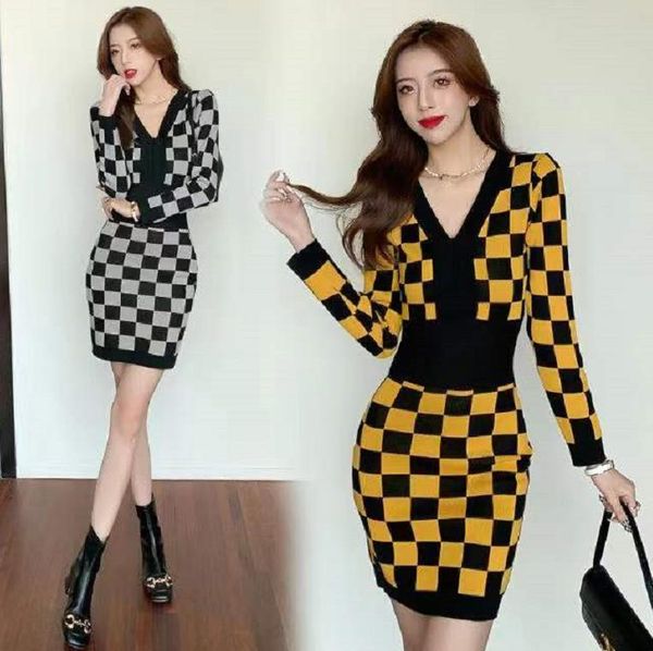 woman clothing casual dresses spring autumn womens dress skirt outwear slim style with budge designer lady dresses a006, Black;gray
woman clothing casual dresses spring autumn womens dress skirt outwear slim style with budge designer lady dresses a006, Black;gray