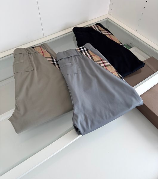 2023 new men's elastic waist casual pants luxury brand quality design comfortable plaid patchwork pants, Black
2023 new men's elastic waist casual pants luxury brand quality design comfortable plaid patchwork pants, Black