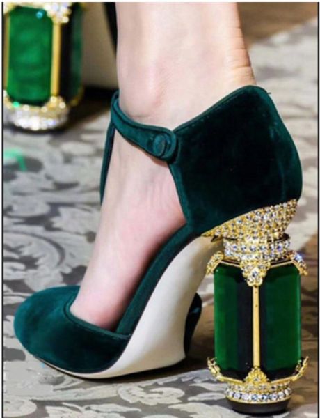 crystal heel wedding bridal shoes women velvet rhinestone high heeled lady mary jane shoes plus size 35-42, Black
crystal heel wedding bridal shoes women velvet rhinestone high heeled lady mary jane shoes plus size 35-42, Black