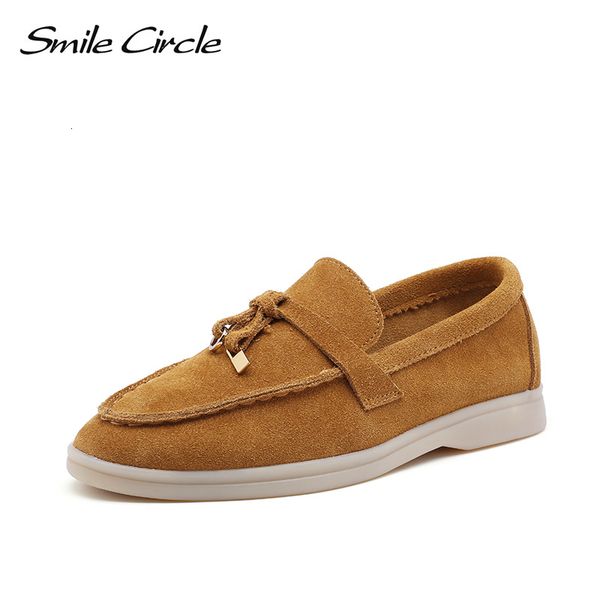 dress shoes smile circlecow-suede loafers women slip-on flats shoes genuine leather ballets flats shoes for women moccasins big size 36-42 2, Black
dress shoes smile circlecow-suede loafers women slip-on flats shoes genuine leather ballets flats shoes for women moccasins big size 36-42 2, Black