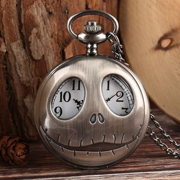 tim burton the nightmare before christmas quartz pocket watch retro frog big eyes jack skellington necklace pendant skull watch232a, Slivery;golden
tim burton the nightmare before christmas quartz pocket watch retro frog big eyes jack skellington necklace pendant skull watch232a, Slivery;golden
