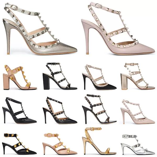 with box dress shoes luxury designer brands women sandals woman high heels new fashion women's slipper qua valentinoe''valent, Black
with box dress shoes luxury designer brands women sandals woman high heels new fashion women's slipper qua valentinoe''valent, Black