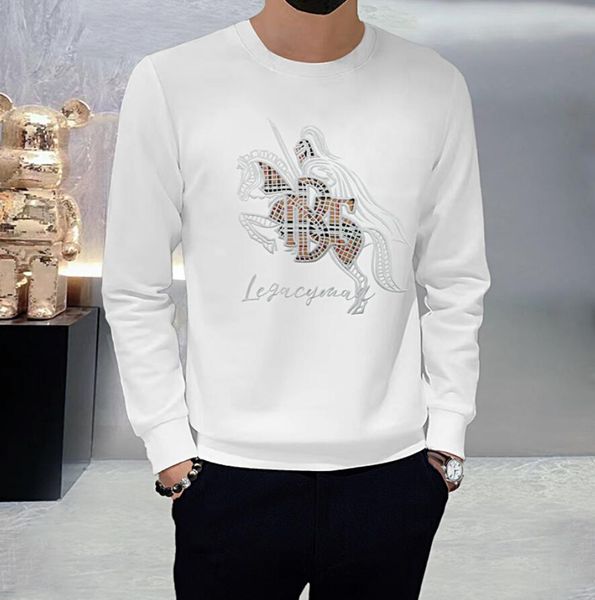men's hoodies & sweatshirts fashion brand men's embroidered sweater, european and american style, fashionable and versatile long-s, Black
men's hoodies & sweatshirts fashion brand men's embroidered sweater, european and american style, fashionable and versatile long-s, Black