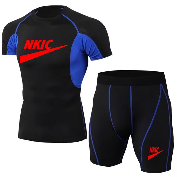 summer fitness suit men's tracksuits t-shirt trousers suit men's sports suit brand printing casual fashion cotton short-sleeved t-, Gray
summer fitness suit men's tracksuits t-shirt trousers suit men's sports suit brand printing casual fashion cotton short-sleeved t-, Gray