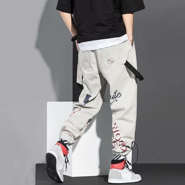 men's pants hip hop cargo streetwear fashion joggers sweatpants male casual harem trousers spring summer harajuku 230221, Black
men's pants hip hop cargo streetwear fashion joggers sweatpants male casual harem trousers spring summer harajuku 230221, Black
