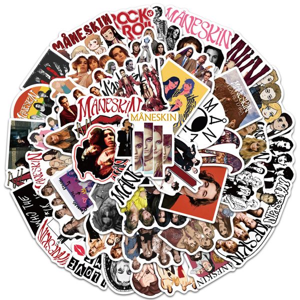 50pcs italy rock band maneskin stickers graffiti kids toy skateboard car motorcycle bicycle sticker decals wholesale
50pcs italy rock band maneskin stickers graffiti kids toy skateboard car motorcycle bicycle sticker decals wholesale