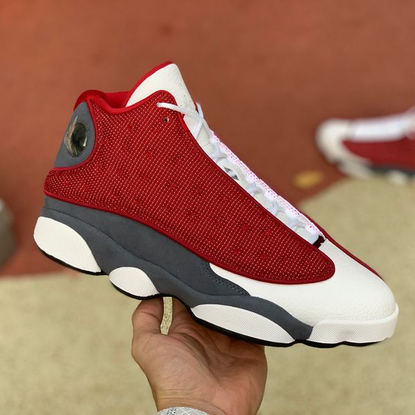 jumpman 13 red flint designer basketball shoes original quality mens 13s xiii gym-red flint grey white sports sneakers with box size us7-12
jumpman 13 red flint designer basketball shoes original quality mens 13s xiii gym-red flint grey white sports sneakers with box size us7-12