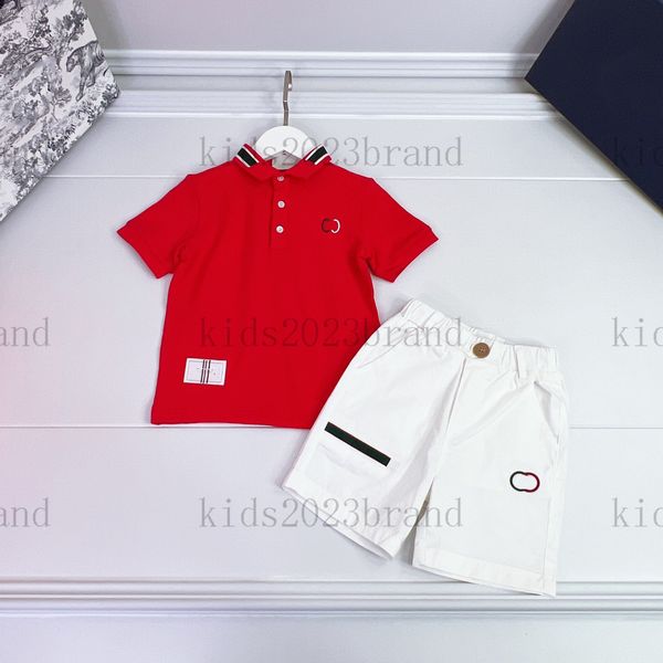 23ss boys white shorts sets brand designer kids sports red little polo t shirts with shorts two pieces sets print high end cotton shorts bo
23ss boys white shorts sets brand designer kids sports red little polo t shirts with shorts two pieces sets print high end cotton shorts bo