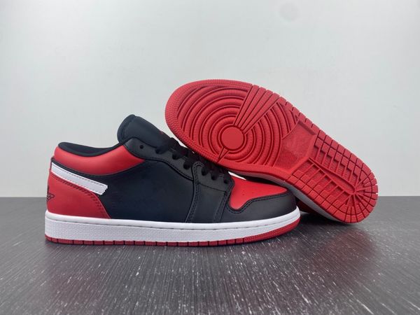 2023 authentic 1 basketball shoes jumpman 1s low alternate bred toe black gym red white men women lifestyle casual sports sneakers
2023 authentic 1 basketball shoes jumpman 1s low alternate bred toe black gym red white men women lifestyle casual sports sneakers