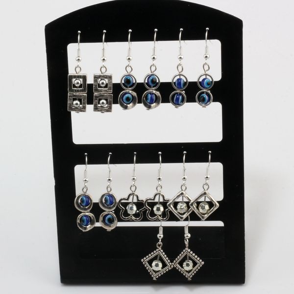 21pair 7style geometric pattern dangle earrings for wmen fashion party wedding accessories jewelry gifts, Silver
21pair 7style geometric pattern dangle earrings for wmen fashion party wedding accessories jewelry gifts, Silver