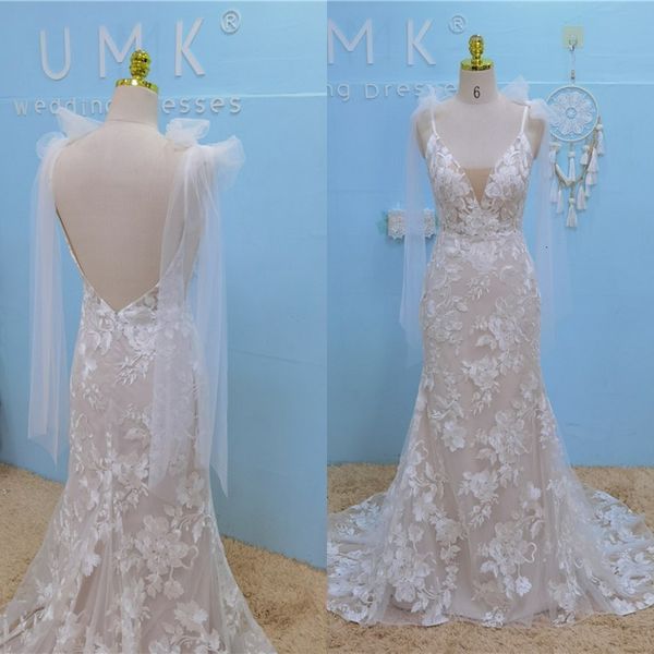 party dresses umk mermaid wedding dress lace deep v backless tulle bows chic sequined bohemia bridal gowns 230221, White;black
party dresses umk mermaid wedding dress lace deep v backless tulle bows chic sequined bohemia bridal gowns 230221, White;black