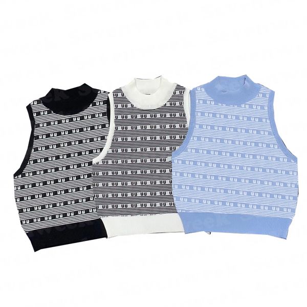designer women knits tanks embroidery knitted vest design sleeveless breathable ladies sport knitting pullover, White
designer women knits tanks embroidery knitted vest design sleeveless breathable ladies sport knitting pullover, White