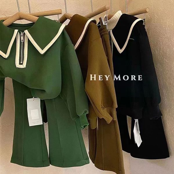 clothing sets 2023 spring light luxury fashion suit comfortable casual long sleeved sweater flared pants boutique clothingsimplestyle 230220, White
clothing sets 2023 spring light luxury fashion suit comfortable casual long sleeved sweater flared pants boutique clothingsimplestyle 230220, White