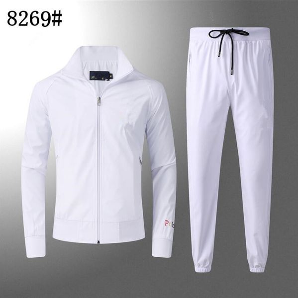 men's tracksuits polo casual stand-up collar jacket colorful big horse embroidery sports casual suit, Gray
men's tracksuits polo casual stand-up collar jacket colorful big horse embroidery sports casual suit, Gray