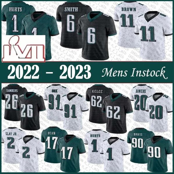 super bowl lvii philadelphias jalen hurts outfits football jerseys eaglees aj brown devonta smith miles sanders darius slay jr custom jersey, Blue
super bowl lvii philadelphias jalen hurts outfits football jerseys eaglees aj brown devonta smith miles sanders darius slay jr custom jersey, Blue