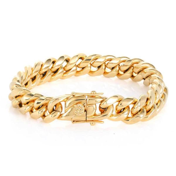 jewelry bracelets chain steel faucet buckle cuban chain hip-hop bracelet fashion brand men's titanium steel bracelet jewelry for men 6, Black
jewelry bracelets chain steel faucet buckle cuban chain hip-hop bracelet fashion brand men's titanium steel bracelet jewelry for men 6, Black