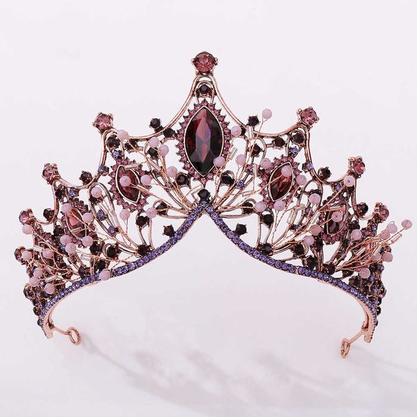 tiaras baroque vintage purple crystal beads bridal tiaras crown bride hairband black rhinestone pageant diadem wedding hair accessories z022, White;golden
tiaras baroque vintage purple crystal beads bridal tiaras crown bride hairband black rhinestone pageant diadem wedding hair accessories z022, White;golden