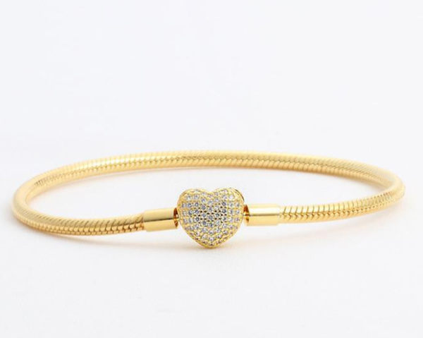 quality 18k yellow gold plated diamond heart bracelets set 925 silver snake chain bracelet for women wedding jewelry, Golden;silver
quality 18k yellow gold plated diamond heart bracelets set 925 silver snake chain bracelet for women wedding jewelry, Golden;silver