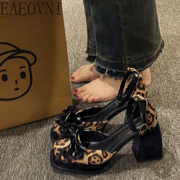 sandals platform heel chunky shoes women ankle strap fashion leopard print girls party square high 230220, Black
sandals platform heel chunky shoes women ankle strap fashion leopard print girls party square high 230220, Black