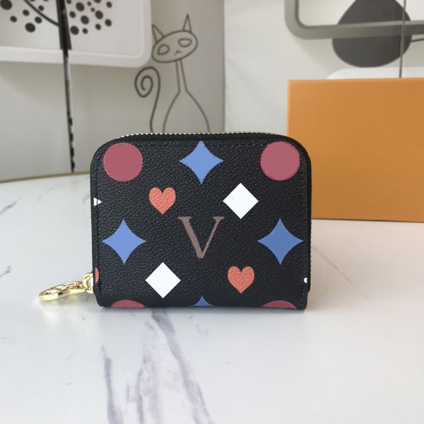 womens designer wallet luxurys zippy coin purses high-quality multicolor flower letter short card holders woman fashion small clutch with or, Red;black
womens designer wallet luxurys zippy coin purses high-quality multicolor flower letter short card holders woman fashion small clutch with or, Red;black